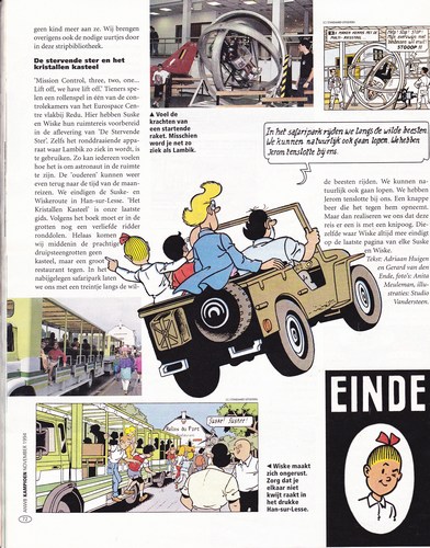 Bibliofiele uitgaven - maandblad met suske en wiske door belgie 11-1997_b (82K)