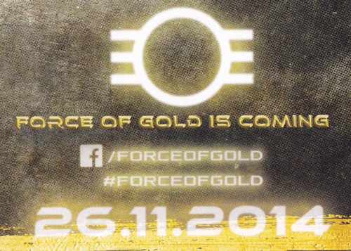 Curiosa - sticker force of gold (75K)