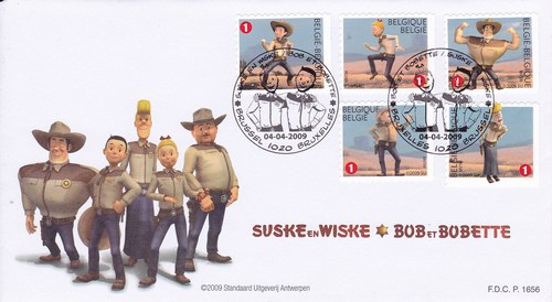 Curiosa - 1stedag enveloppe texasrakkers 4-4-2009  (39K)